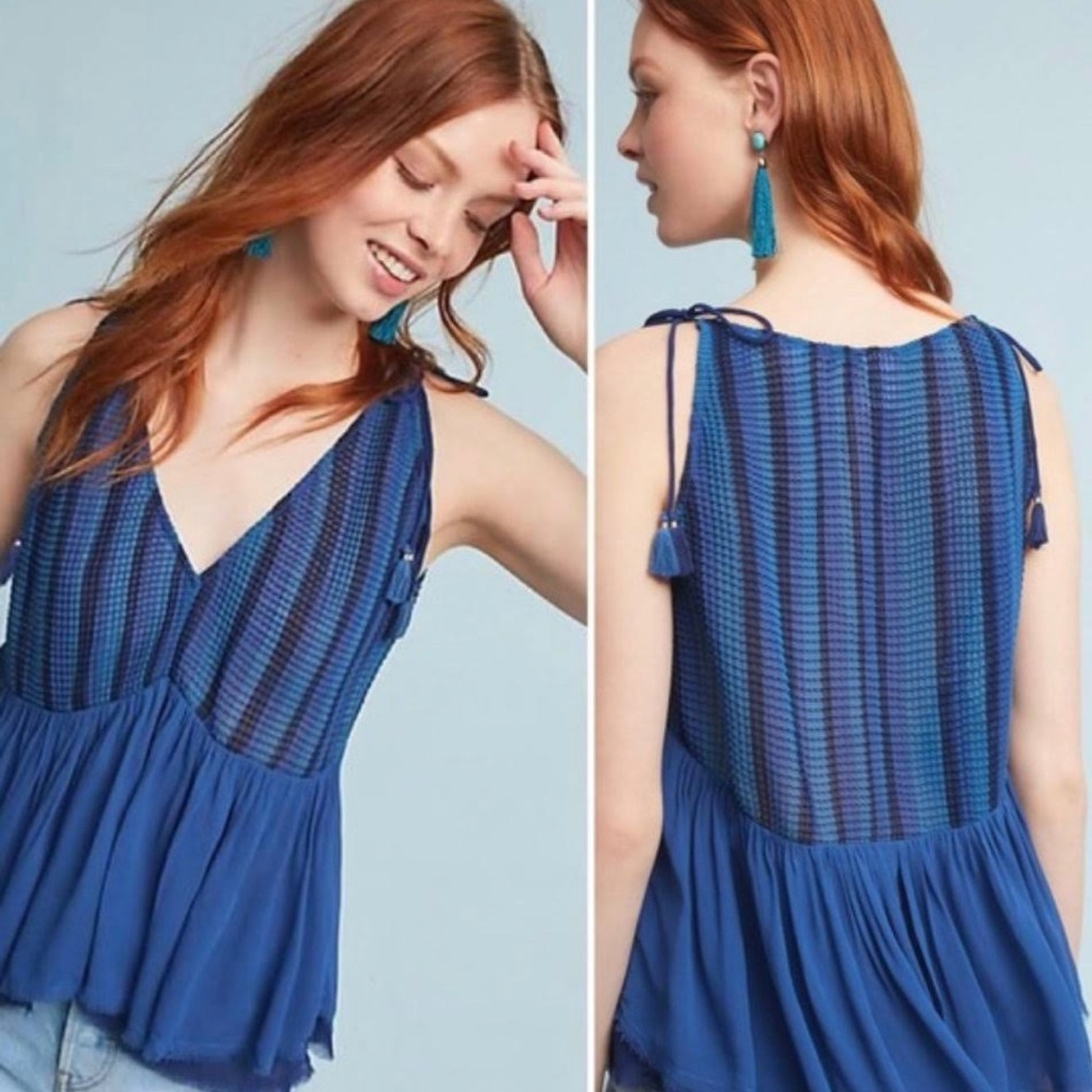 NWT Anthropologie Akemi + Kin Tassel Tank